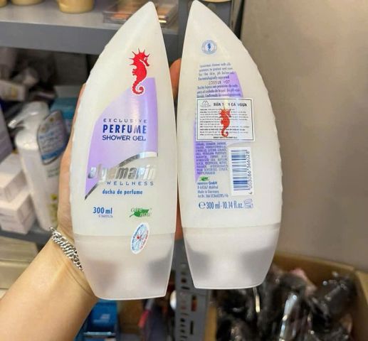 Sữa Tắm Cá Ngựa Đức 300ml - Dưỡng Ẩm & Làm Sạch Nhẹ Nhàng Với Tinh Dầu Thiên Nhiên, Hương Nước Hoa Thư Giãn
