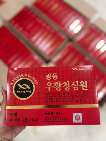 An cung tổ kén Hàn Quốc Kwangdong hộp 10 viên