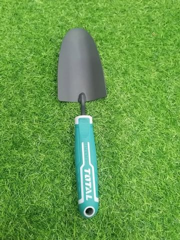 Xẻng Xúc Đất TOTAL THFTT858 - Thép Carbon 340mm, Tay Cầm Chống Trượt - Công Cụ Làm Vườn Chính Hãng, Bền Bỉ và Dễ Dàng Sử Dụng