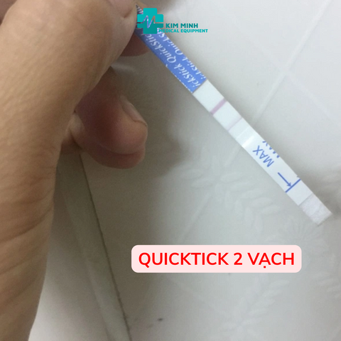 Que Thử Thai Quickstick Mỹ - Combo 4 Que Thử Chính Xác 99% Dễ Dùng, Thiết Kế Gọn Nhẹ, Hỗ Trợ Kiểm Tra Thai Kỳ Nhanh Chóng