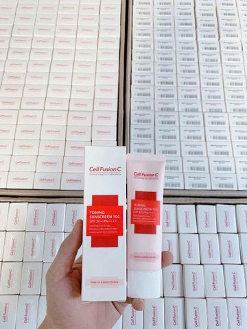 Kem Chống Nắng Cell Fusion C Nâng Tông Da 50ml