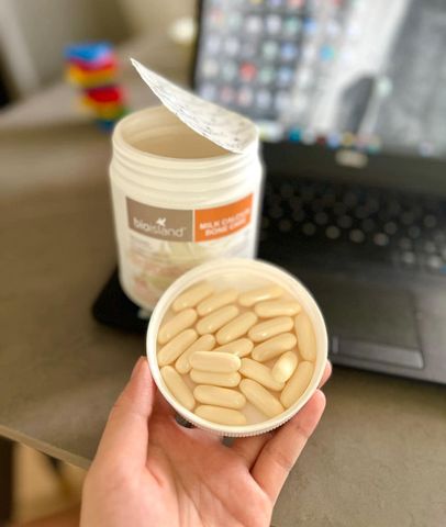 Viên uống bổ sung Canxi Bio Island Milk Calcium Bone Care 150 viên - Hỗ trợ xương khỏe mạnh từ Úc, chứa Vitamin D3