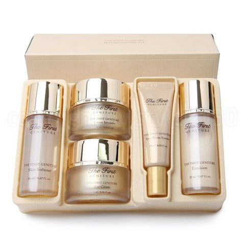 Set Dưỡng Da Tế Bào Gốc Ohui The First Mini 5 Món - Chống Oxy Hóa, Trẻ Hóa Làm Sáng Da, Hỗ Trợ Phục Hồi Da Mẫn Cảm
