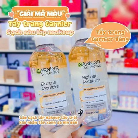 Dầu Tẩy Trang Garnier Sạch Sâu Nhập Khẩu Pháp - Chiết Xuất Tự Nhiên, Phù Hợp Với Mọi Loại Da, Giúp Làm Sạch Sâu Và Ngăn Ngừa Mụn