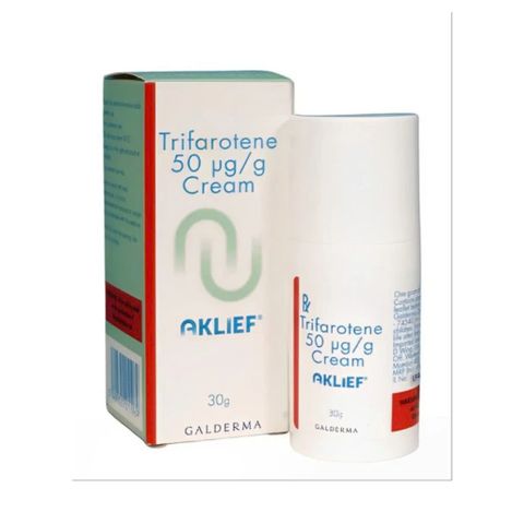 Aklief Trifarotene cream 0.005% kem giảm mụn trứng cá 30g