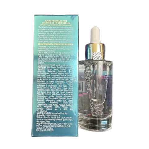 Serum Kmas B5 Hydra - Phục Hồi Da Căng Bóng, Giảm Mụn, Chống Lão Hóa, Dưỡng Ẩm Nguyên Chất - 60ml, Phù Hợp Mọi Loại Da