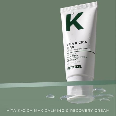 Kem Dưỡng Da Phục Hồi Vita K Cica Max - 60ml Pretty Skin, Giúp Da Khỏe Mạnh, Cấp Ẩm Đỉnh Cao, Dành Cho Da Nhạy Cảm