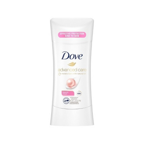 Lăn khử mùi nữ Dove Advance Beauty Finish Hương Ngọc Trai Dạng Sáp Dưỡng Ẩm Không Ố Vàng