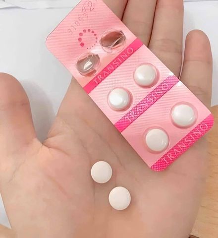 Transino Whitening hỗ trợ trắng da giảm nám da tàn nhang, 240 viên 222643