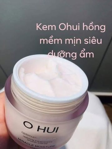 Kem Dưỡng OHUI Hồng – 30ml (Tách Set ko vỏ hộp)