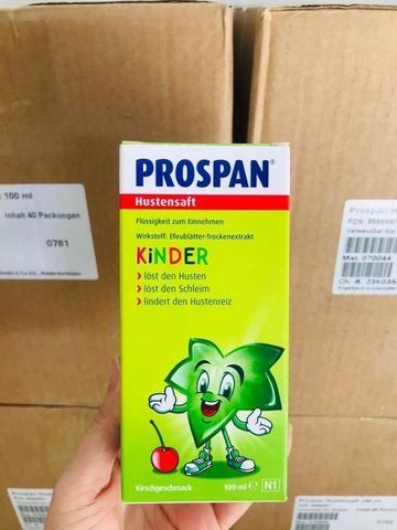 Siro Prospan Đức 100ml cho trẻ từ 1 tháng tuổi 222753
