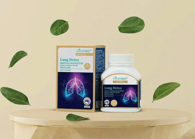 Viên uống bổ phổi Vitatree Lung Detox 60 viên, Úc 222760