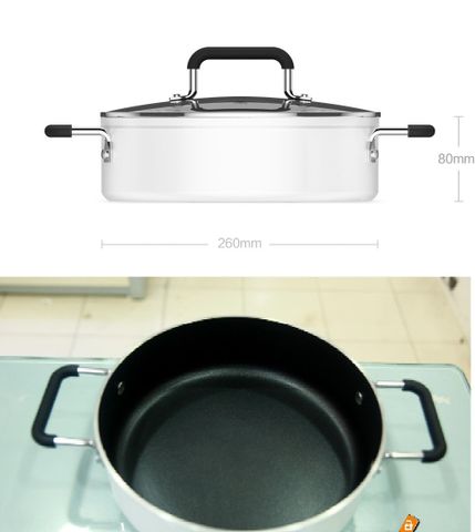 Nồi Lẩu Cao Cấp Xiaomi Mijia 4L - Hợp Kim Nhôm Thép Không Gỉ, Dùng Bếp Từ, Phục Vụ Bữa Ăn Gia Đình Thịnh Soạn