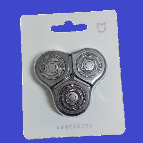 Lưỡi Dao Cạo Râu Thay Thế 3 Đầu cho Máy Cạo Râu Điện Mijia XM S500 S300 - Giải Pháp Cạo Râu Sắc Nhọn và Tiện Lợi
