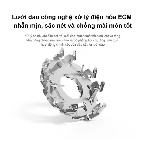 Lưỡi Dao Cạo Râu Thay Thế 3 Đầu cho Máy Cạo Râu Điện Mijia XM S500 S300 - Giải Pháp Cạo Râu Sắc Nhọn và Tiện Lợi