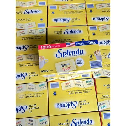hàng Mỹ  - Đường ăn kiêng Splenda Zero Calorie Sweetener 1000 gói 