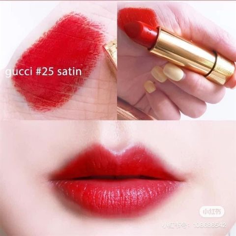 Son GUCCI Matte Chính Hãng - Chất Son Mịn, Bảng Màu Đa Dạng, Thiết Kế Sang Trọng - Son Dưỡng Ẩm Thời Trang 215, 217, 500, 312, 505, 509, 510, 600