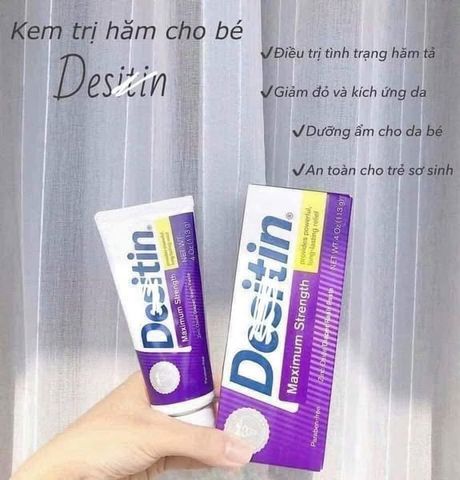 Kem Chống Hăm Tã Desitin Mỹ 113g - Giảm Hăm, Chăm Sóc Da Nhạy Cảm Cho Bé, Bảo Vệ Da Khỏi Kích Ứng
