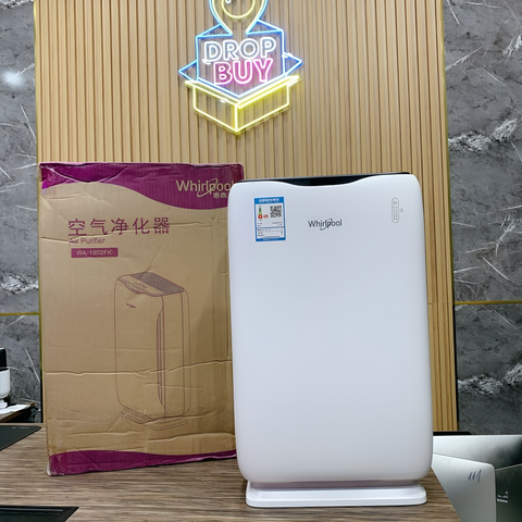 Máy lọc không khí Whirlpool WA-1902FK - Lọc HEPA khử mùi, bảo vệ gia đình khỏi ô nhiễm không khí - Phòng >20m², êm ái 61dB