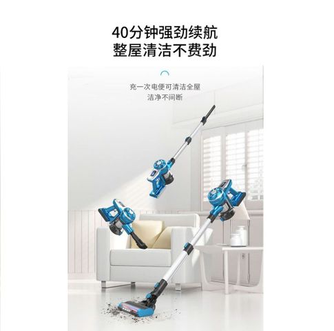 Máy Hút Bụi Không Dây POODA W1 Pro - Thiết Kế Nhôm, Lõi Lọc Rửa Được, 2 Chế Độ Hút Mạnh Mẽ 20kPa - Thời Gian Hoạt Động 30 Phút