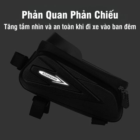 Túi Treo Xe Đạp PÊ ĐAN Chống Nước Chất Liệu PU - Tích Hợp Màn Hình Cảm Ứng TPU Đựng Điện Thoại Tiện Lợi Cho Người Đạp Xe