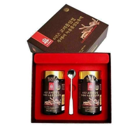 Cao Hồng Sâm Nhung Hươu Hàn Quốc Goryo 2 lọ x 250g