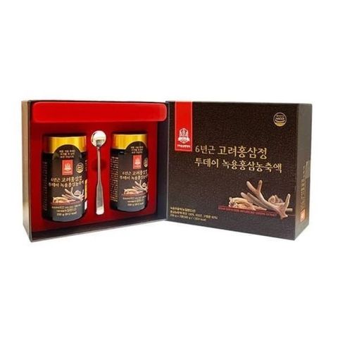 Cao Hồng Sâm Nhung Hươu Hàn Quốc Goryo 2 lọ x 250g