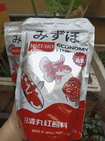 Cám Mizuho Thức Ăn Cá Vàng Cao Cấp 180g - 300g - 500g, Giúp Cá Tăng Trưởng và Lên Màu Tự Nhiên, Không Gây Đục Nước
