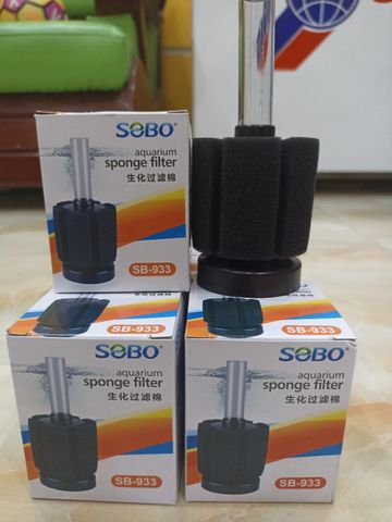 Lọc Sủi Oxy Bio SOBO SB-833 & SB-933 - Giải Pháp Lọc Nước Trong Cho Hồ Cá Cảnh Mini, Hút Bụi Hiệu Quả