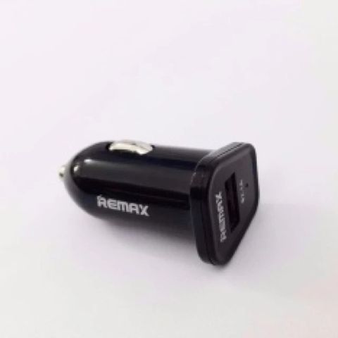 Củ sạc xe hơi ô tô Remax 1 cổng USB 2.1A nhỏ gọn cao cấp