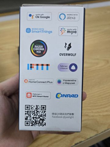 Bóng Đèn LED Thông Minh Xiaomi Yeelight W3 E26/E27 - Điều Khiển Qua App, Đèn RGB 16 Triệu Màu, Thích Hợp Phòng Ngủ và Không Gian Thư Giãn