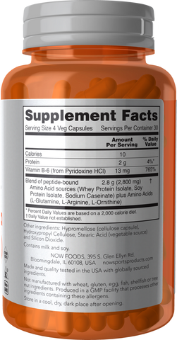 Viên uống bổ sung acid amin Amino Complete Now Foods