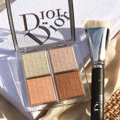 Phấn Hight Light Bắt Sáng Christian Dior Backstage Glow Face Palette 002 - Phấn Trang Điểm Tỏa Sáng, Dưỡng Da Sang Trọng