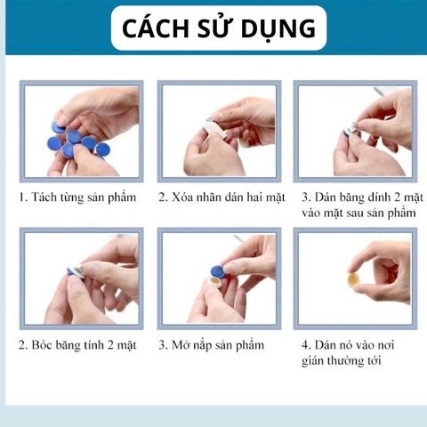 Viên Diệt Gián Sinh Học Housheng - Hiệu Quả Tối Đa, Diệt Tất Cả Các Loại Gián, Hộp 8 Viên An Toàn, Dễ Dùng
