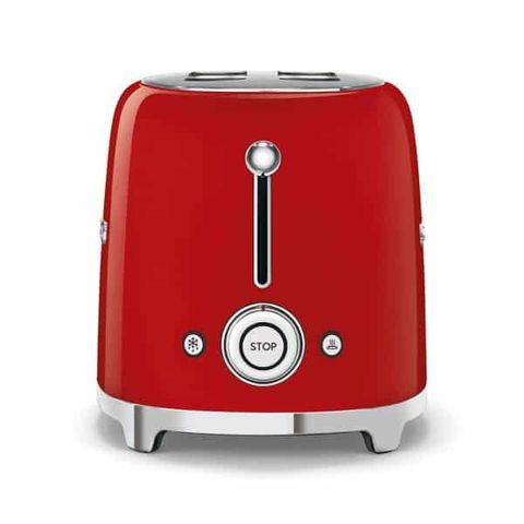 Máy Nướng Bánh Mỳ SMEG TSF01 - Toaster Đẹp Mắt với Chức Năng Đa Dạng, Khay Inox Tháo Rời, Phù Hợp Mọi Kích Thước Bánh Mỳ