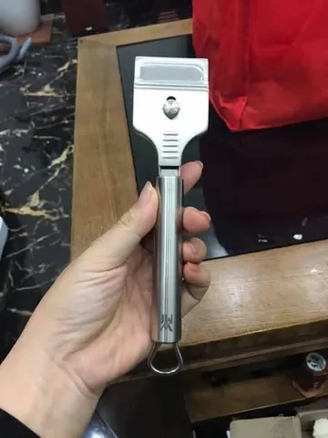 Dụng Cụ Cạo Vệ Sinh Bếp Từ WMF - Giúp Loại Bỏ Vết Cháy Bám Trên Bếp Kính, Chất Liệu Thép Không Gỉ, Đảm Bảo An Toàn