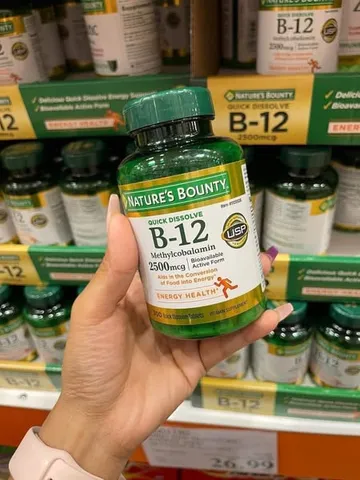 Viên uống quick dissolve B12 Natures Bounty 300 viên Mỹ 223998