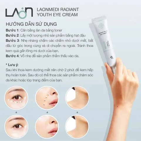 Kem Dưỡng Mắt Laonmedi radiant youth eyecream 40ml