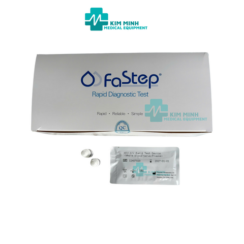 Combo 2 Que Thử HIV Tại Nhà Fastep - Bộ Test Nhanh Chính Xác Cao, Dễ Dàng Sử Dụng, Giám Sát Sức Khỏe Tại Gia