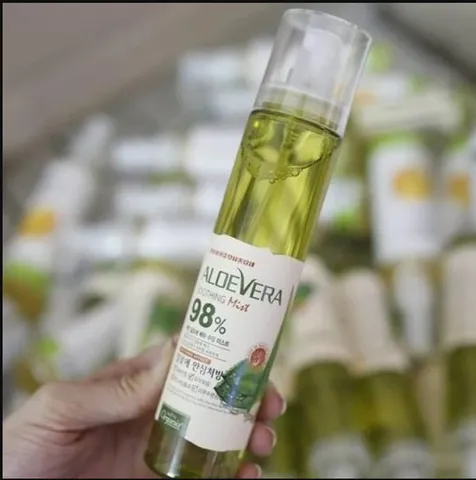 Xịt Khoáng Lô Hội Aloe Vera Soothing Mist 98% Organia Hàn Quốc