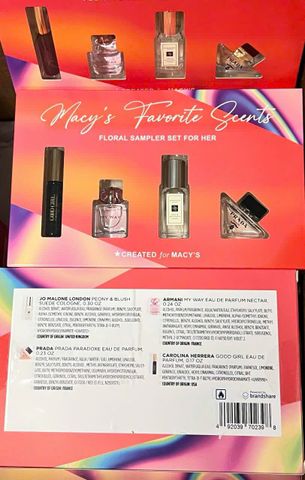 Set nước hoa Giftset Macy's Favorite Scents Floral