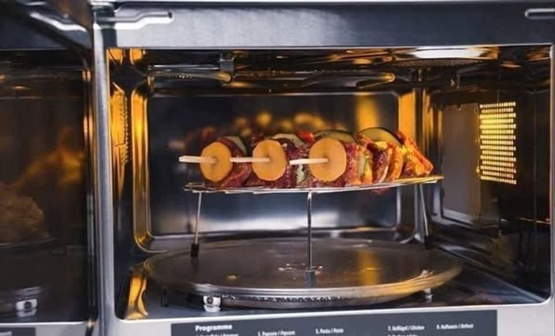 Lò Vi Sóng Kèm Nướng Caso MCG30 Ceramic Chef Black - Công Nghệ Nấu Thông Minh, Đa Chức Năng, Tiết Kiệm Thời Gian