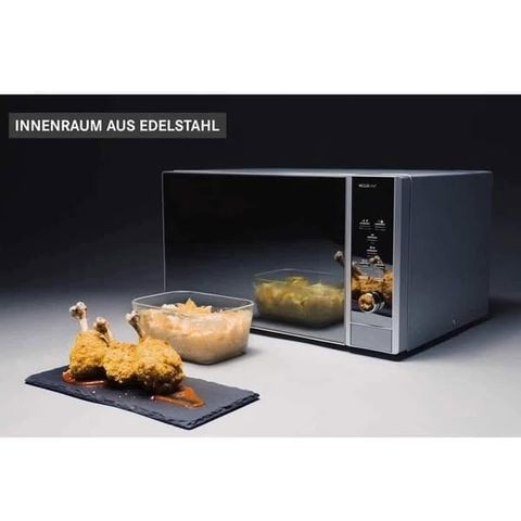 Lò Vi Sóng Kèm Nướng Caso MCG30 Ceramic Chef Black - Công Nghệ Nấu Thông Minh, Đa Chức Năng, Tiết Kiệm Thời Gian