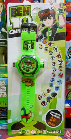 Đồng Hồ Đeo Tay Ben 10 - Đồ Chơi Trẻ Em Tạo Trí Tưởng Tượng Cho Fan Phim Hoạt Hình - Thiết Kế Màu Sắc Bắt Mắt