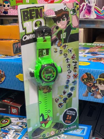 Đồng Hồ Đeo Tay Ben 10 - Đồ Chơi Trẻ Em Tạo Trí Tưởng Tượng Cho Fan Phim Hoạt Hình - Thiết Kế Màu Sắc Bắt Mắt