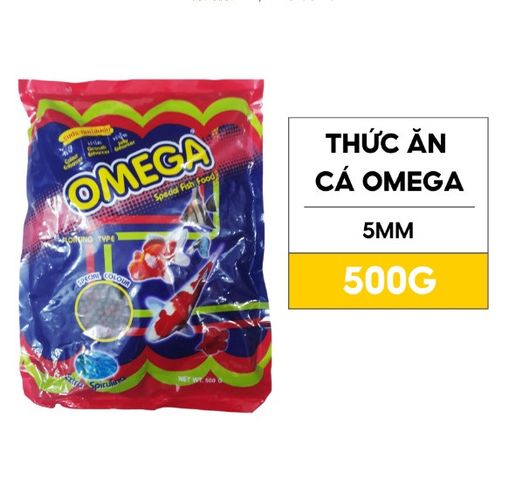 Cám Thái Cao Cấp Omega 100g - Thức Ăn Cho Cá Koi, Cá Vàng, Hạt Nhỏ Dinh Dưỡng Cho Cá Cảnh, Chất Đạm Thực Phẩm Tốt Nhất
