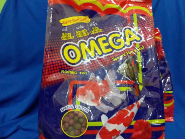 Thức Ăn Cá Koi Omega 1kg - Cám Thái Cao Cấp Cho Cá Cảnh Vàng & Cá Thủy Sinh, Dinh Dưỡng Tối Ưu, Hạt Nhỏ 2mm