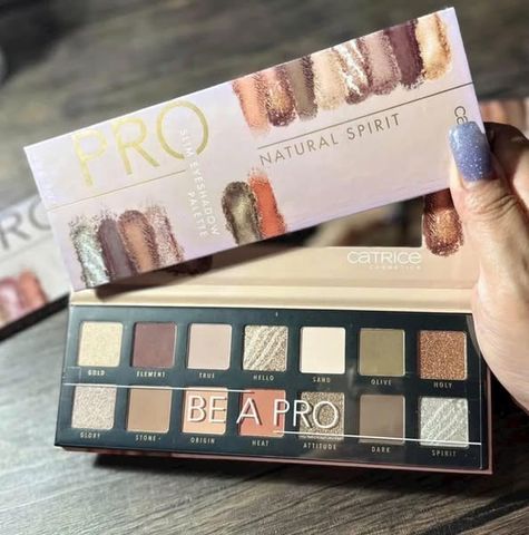 Bảng phấn mắt Catrice Pro Slim Eyeshadow Palette 14 màu Tạo Điểm Nhấn