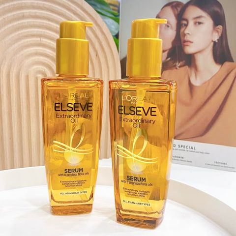 Dầu Dưỡng Tóc L'Oreal ELSEVE Paris Extraordinary Oil Gold 100ml - Chăm Sóc Tóc Mềm Mượt, Bảo Vệ Tóc Khỏe Mạnh, Hương Thơm Tự Nhiên