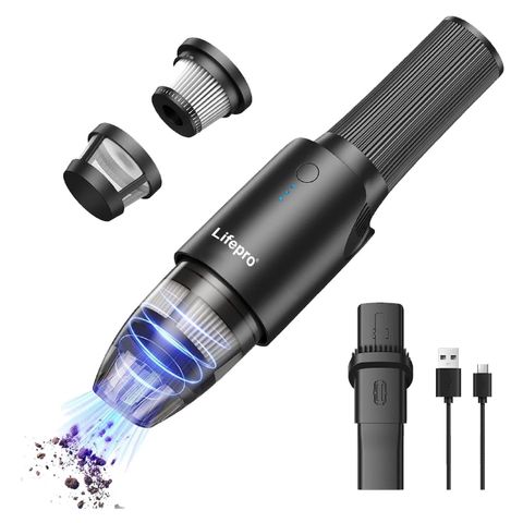 Máy Hút Bụi Không Dây Lifepro L368-VC - Công Suất 100W, Lực Hút 18000PA, Sạc Nhanh, Tiện Lợi, Bảo Hành 12 Tháng